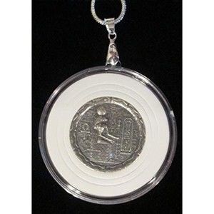 Cat Goddess 1/2 oz Silver Ultra High Relief Round/Pendant NECKLACE